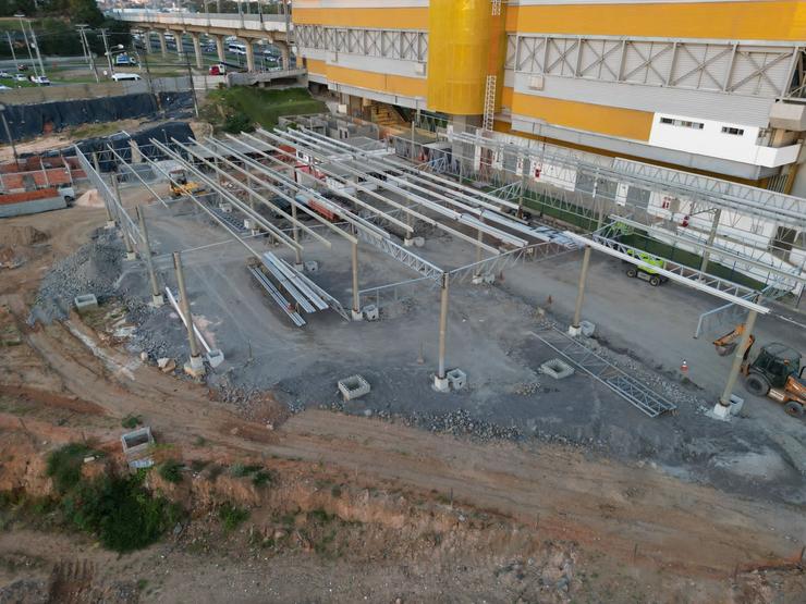 Construção de Terminal de Integração de Transporte Coletivo e Sistema Viário na Estação Campinas de Pirajá, Salvador/BA.